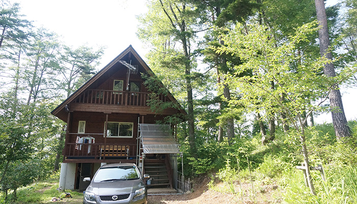 【H様邸】明野高原にログハウスの別荘を建て、週末に愛知県の自宅から通っています。 アイキャッチ画像